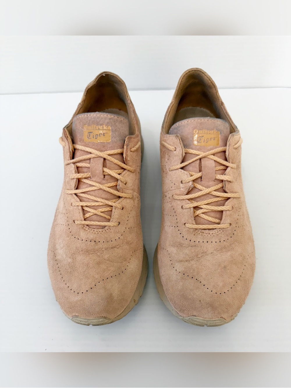 Asics - Onitsuka Tiger Samsara Lo Sneakers - Apricot Suede - 6 - Picture 4 of 15